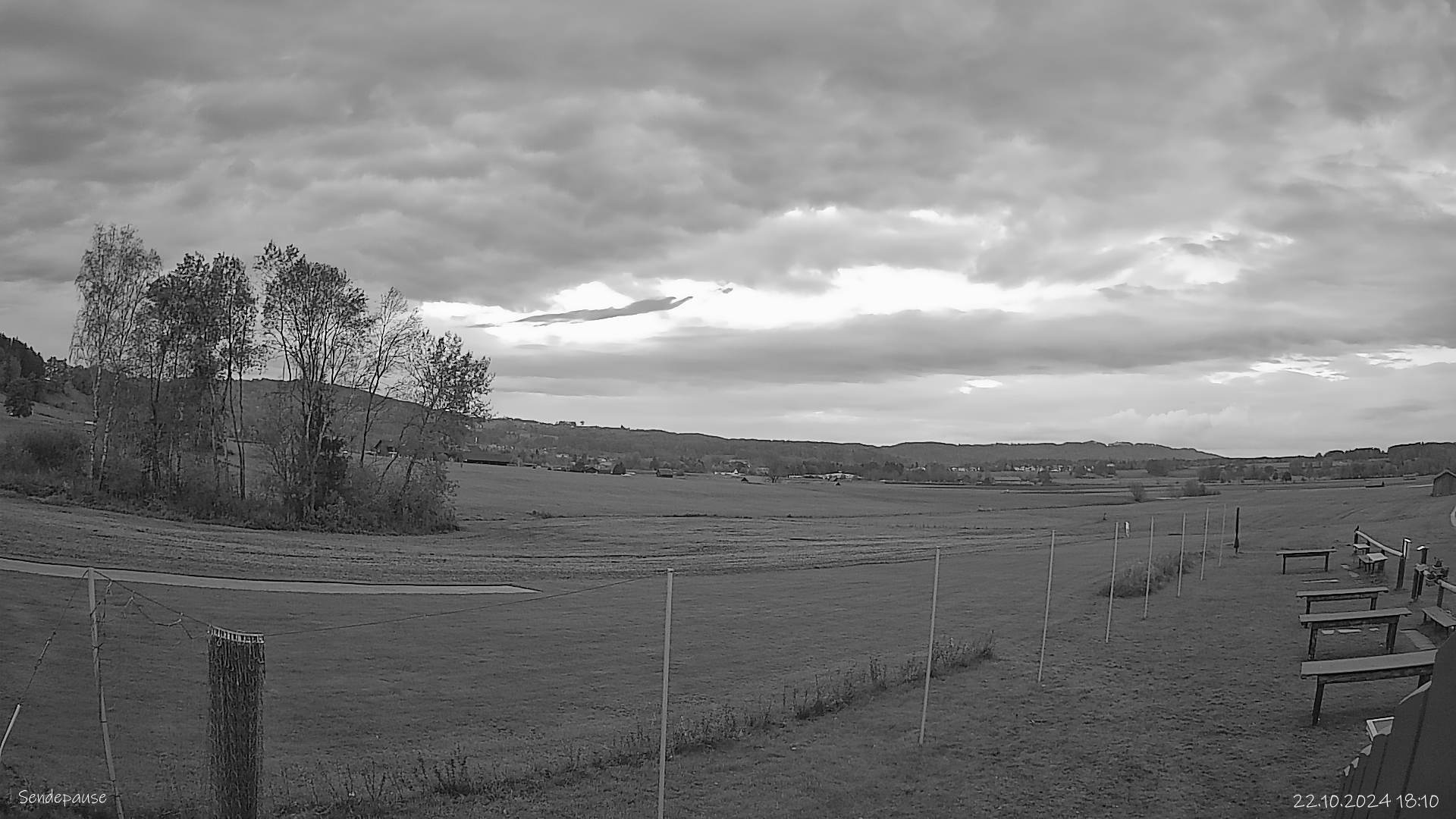 Blick Richtung Nordwesten auf die Startbahn